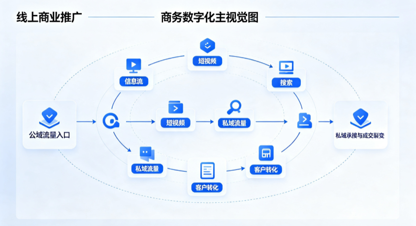 南通线上商业推广怎么做？全域流量闭环搭建与低成本转化实战指南